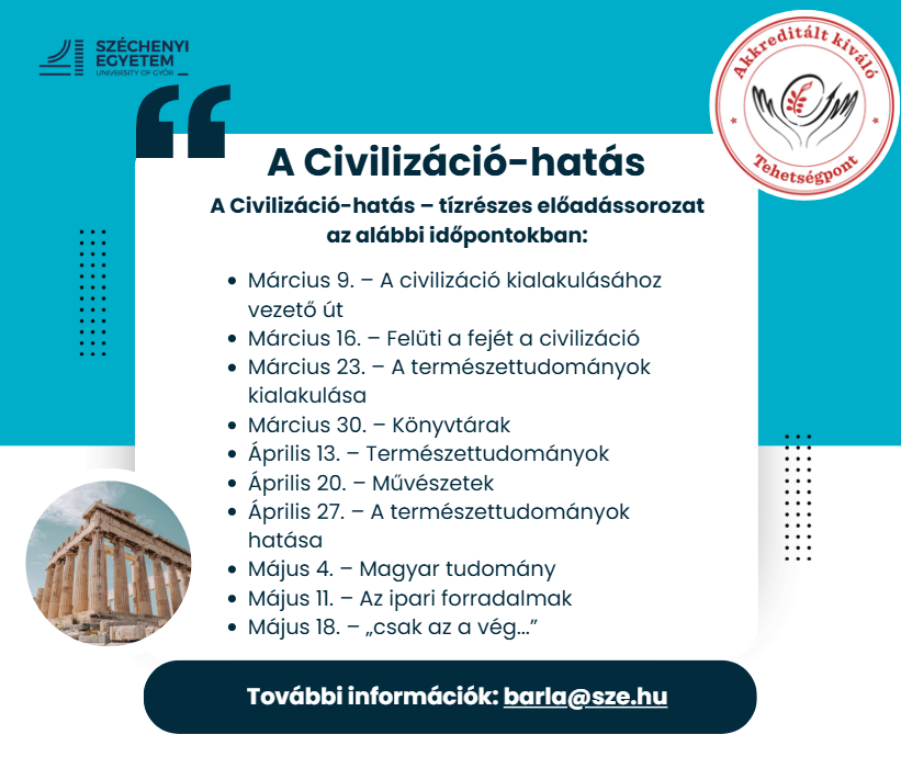 A Civilizáció-hatás 2026 tavasz